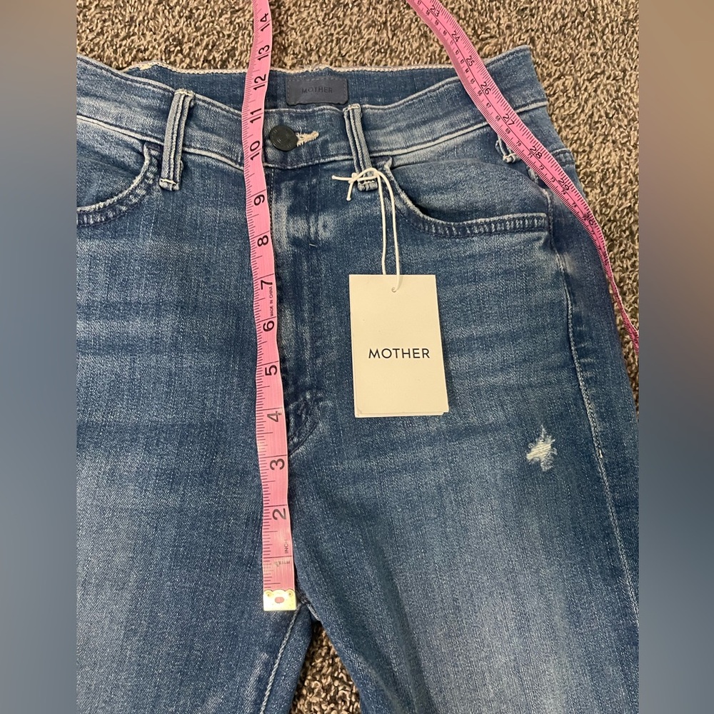 NWT Mother The hustler ankle fray | Size 26 - Picture 11 of 12